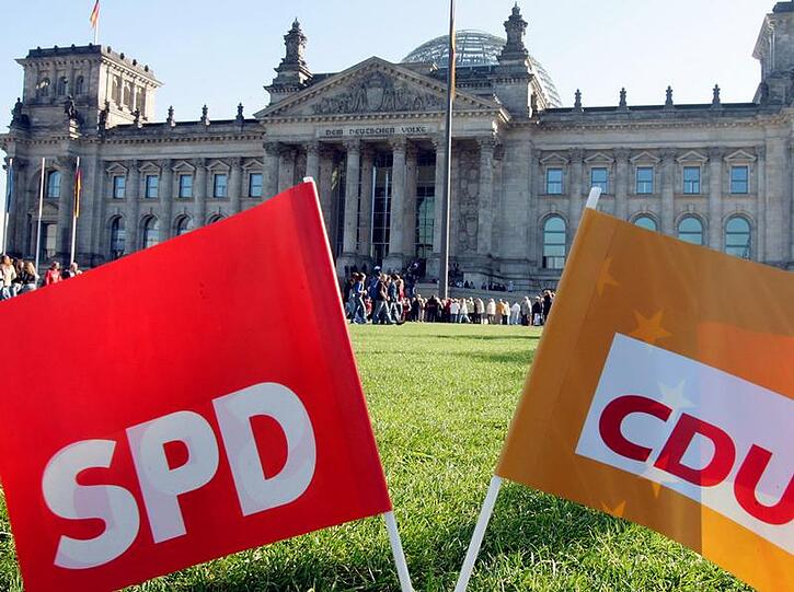 Union und SPD sind laut ARD-Umfrage so schwach wie nie zuvor.