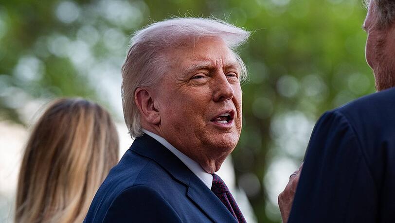 Laut eigener &Uuml;berzeugung gesund dank Fanta, Cola und Co: Donald Trump.