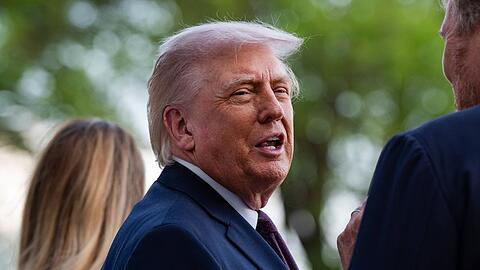 Laut eigener &Uuml;berzeugung gesund dank Fanta, Cola und Co: Donald Trump.