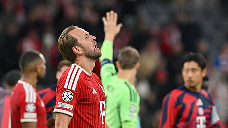 Die Bayern um Torj&auml;ger Harry Kane spielen in der Champions League erneut nur unentschieden.