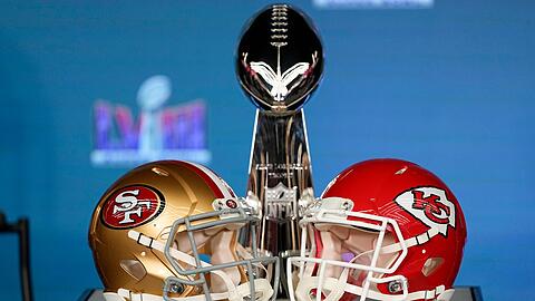 Die San Francisco 49ers treffen im Super Bowl 58 auf die Kansas City Chiefs.