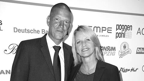 Christian Ziege und seine Ehefrau Pia bei einer Veranstaltung im Jahr 2017.