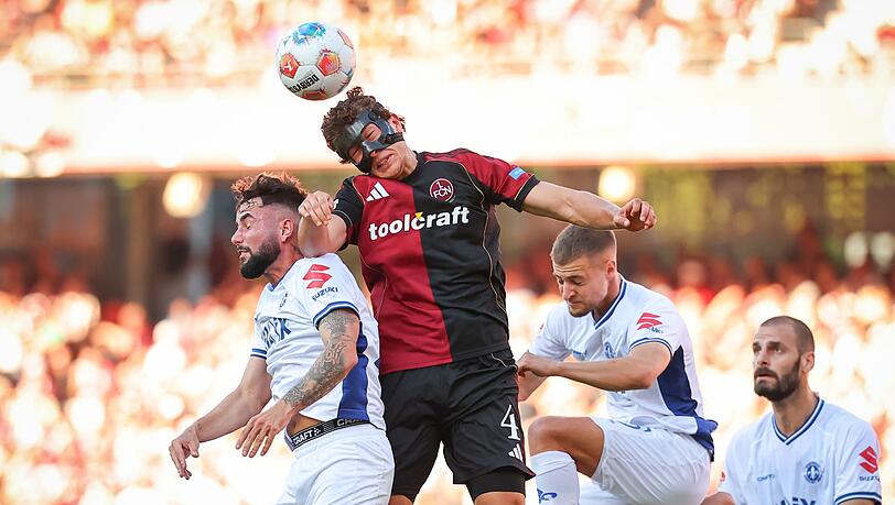 Zwischen Nürnberg und Darmstadt ging es umkämpft zur Sache.