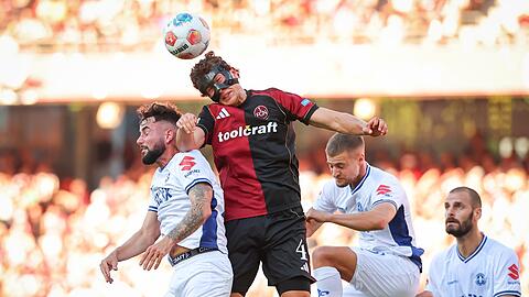 Zwischen Nürnberg und Darmstadt ging es umkämpft zur Sache.