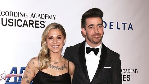 Ein Bild aus glücklicheren Tagen: Christina Perri und Paul Costabile im Jahr 2019.