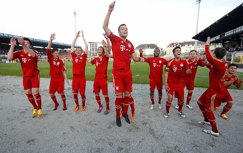 Beim kleinen Derby am Dienstag trafen die Bayern-Amateure auf die Junglöwen. Die Bayern gewannen mit 1:0.