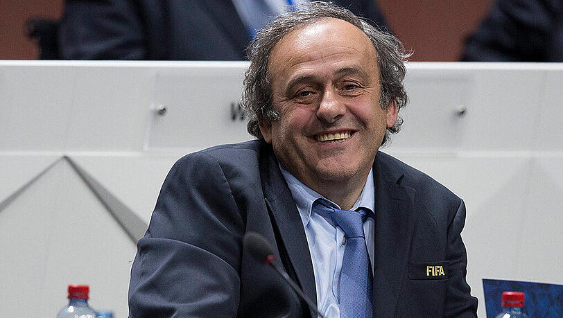 UEFA-Präsident Michel Platini. UEFA-Präsident Michel Platini.