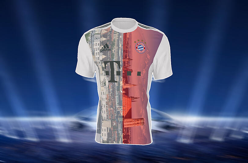Fans entwerfen Designs für ein Bayern-Trikot: Eines dieser Leiberl wird das Champions-League-Trikot 2017/2018 des Rekordmeisters.