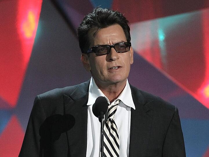 Charlie Sheen bei den MTV Movie Awards