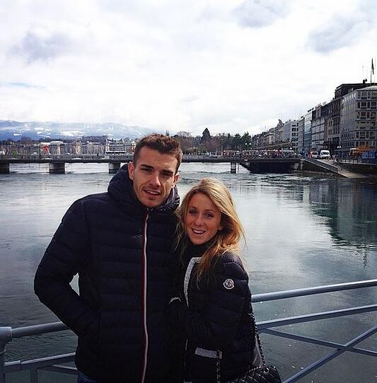Julien Bianchi und seine Freundin Camille Marchetti.