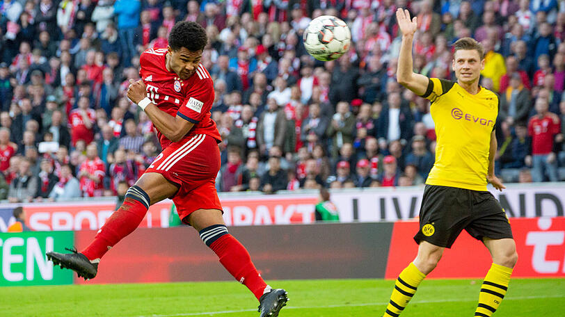 SERGE GNABRY, NOTE 2: Bereitete dem BVB mit seiner Schnelligkeit immer wieder große Probleme. Auch in der Defensive giftig in den Zweikämpfen. Beim 4:0 stand er völlig frei, genau richtig und machte per Kopf sein 9. Saisontor. Bereitete das 5:0 perfekt vor.