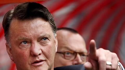 Einigt er sich mit seinem bisherigen Arbeitgeber AZ Alkmaar, ist er ab 1. Juli Bayern-Trainer: Louis van Gaal.