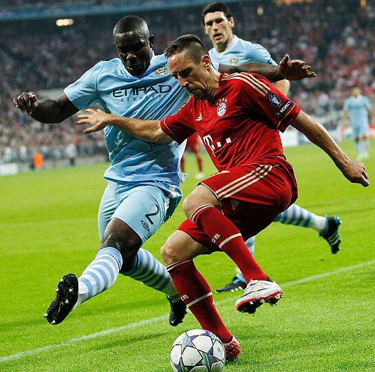 FC Bayern gegen Manchester City