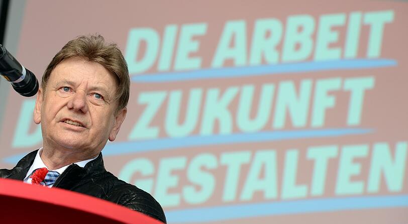 Der DGB-Bezirksvorsitzende von Niedersachsen-Bremen-Sachsen-Anhalt, Udo Gebhardt.
