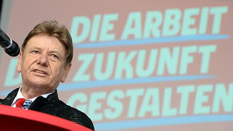 Der DGB-Bezirksvorsitzende von Niedersachsen-Bremen-Sachsen-Anhalt, Udo Gebhardt.
