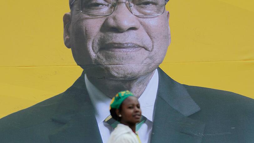 Zahlreiche Korruptionsskandale haben dem Ansehen von Südafrikas Präsident Jacob Zuma und seiner PANC-Partei geschadet. Foto: Cornell Tukiri/Archiv Zahlreiche Korruptionsskandale haben dem Ansehen von Südafrikas Präsident Jacob Zuma und seiner PANC-Partei geschadet. Foto: Cornell Tukiri/Archiv