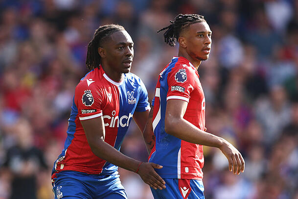 Eberechi Eze und der heutige Bayern-Star Michael Olise gemeinsam bei Crystal Palace Eberechi Eze und der heutige Bayern-Star Michael Olise gemeinsam bei Crystal Palace