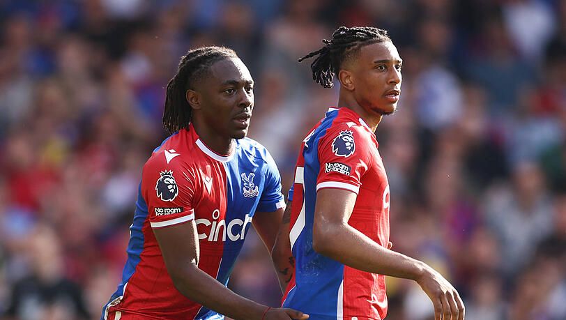 Eberechi Eze und der heutige Bayern-Star Michael Olise gemeinsam bei Crystal Palace Eberechi Eze und der heutige Bayern-Star Michael Olise gemeinsam bei Crystal Palace