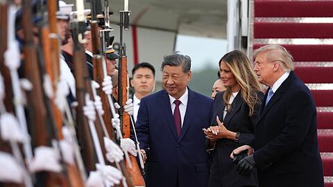 Xi landet zu Staatsbesuch in den USA.