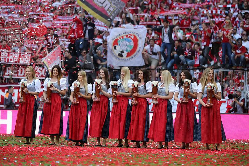 Die Bilder von der Meisterfeier des FC Bayern.