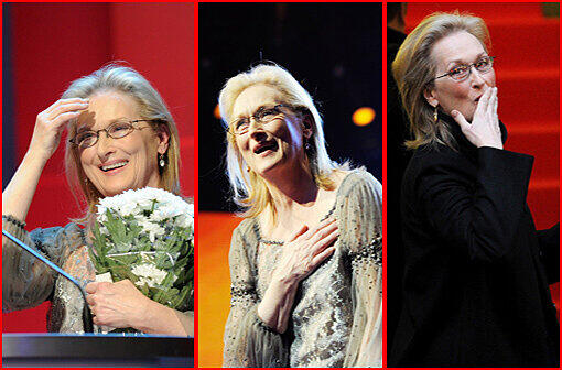Meryl Streep wurde auf der Berlinale für ihr Lebenswerk geehrt.