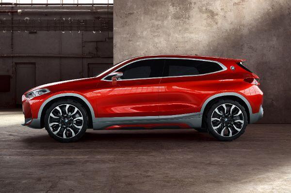 Expressives Design, das gut in eine Lücke passt: Das in Paris gezeigte SUV Concept X2 würde die kompakten X-Baureihen von BMW sinnvoll ergänzen.