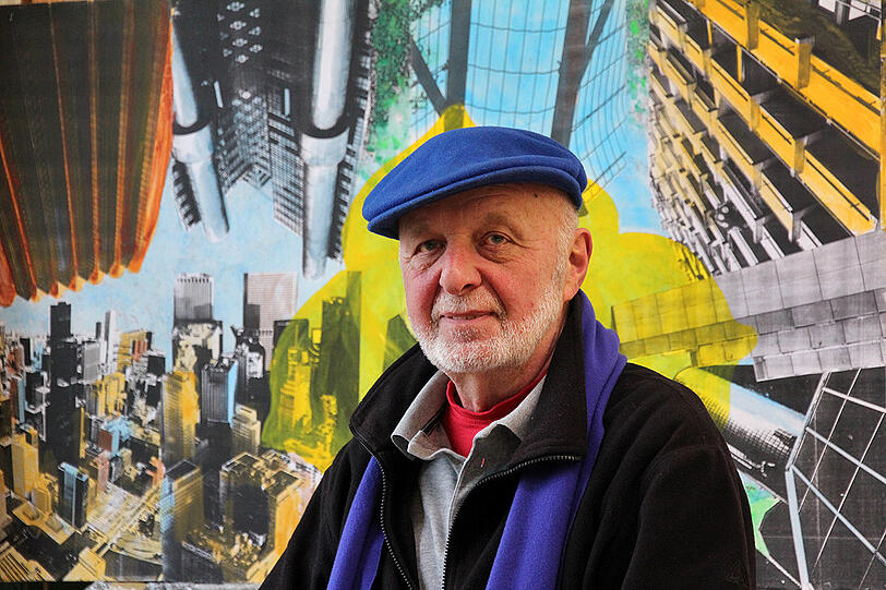 Künstler Wolfram Kastner (72).