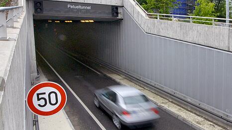 Der Petueltunnel ist aktuell gesperrt. (Archivbild)