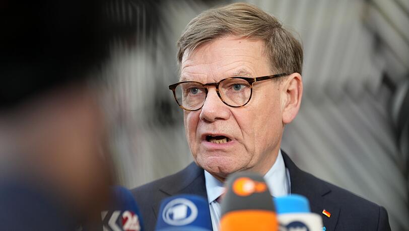 Hofft darauf, dass Ungarn seine Blockade schnell aufhebt: Deutschlands Au&szlig;enminister Johann Wadephul.