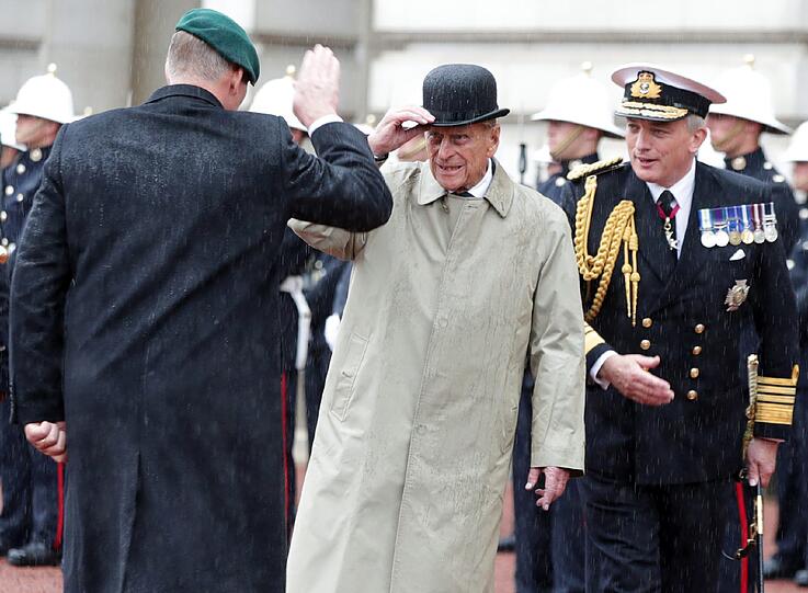 Die Bilder vom Abschied von Prinz Philip in den Ruhestand.