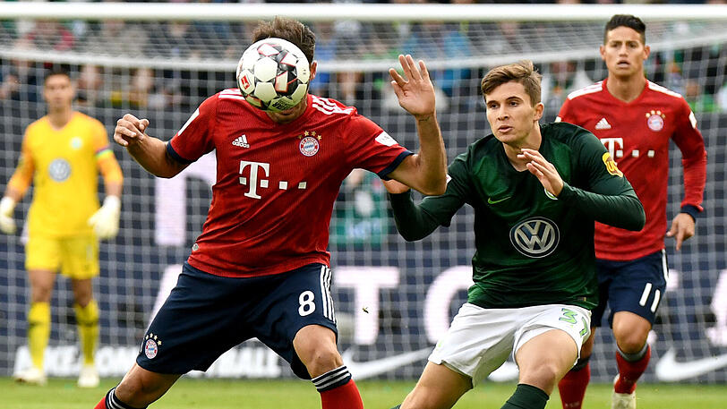 JAVI MARTINEZ, NOTE 3: Die defensivere Variante als Sechser, brachte die körperliche Komponente ins Spiel. Oft gefoult, ein schmerzvolles Spiel, musste viel einstecken. Sah schlecht aus in der Szene, als die Wolfsburger vor dem durch die Mitte passten. Ansonsten mit wertvollen Ballgewinnen.