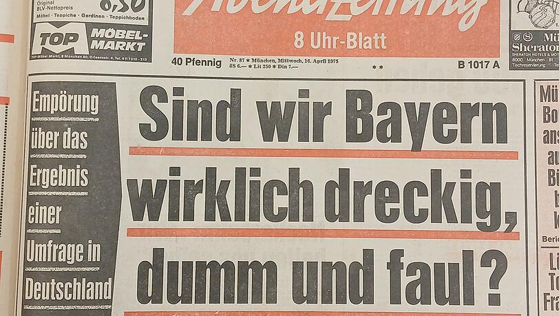 (AZ+) Vor 50 Jahren beleidigte eine Hamburger Studie die Bayern