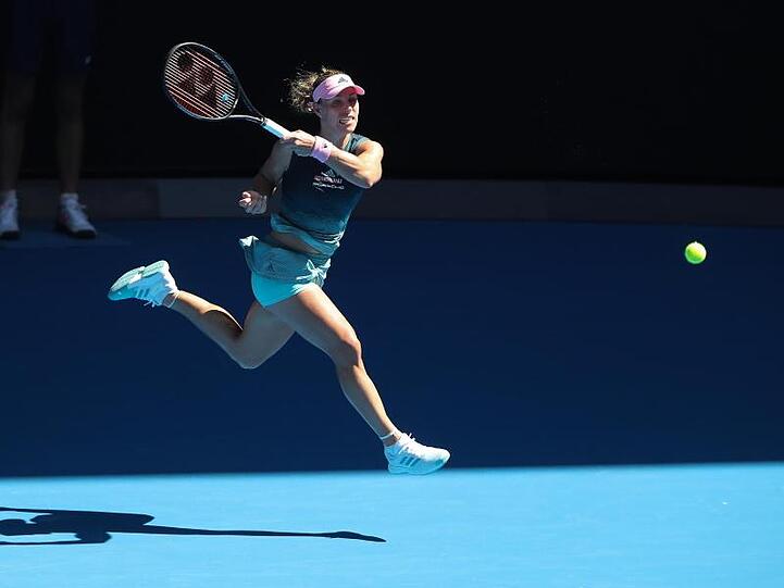 Angelique Kerber ist in Melbourne in die zweite Runde eingezogen.
