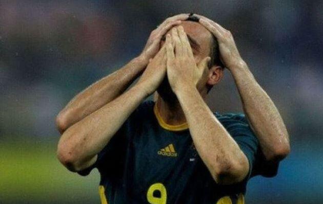 Ein mutierter Fußballspieler - zwei extra Beine wären sicherlich sinnvoller gewesen...
