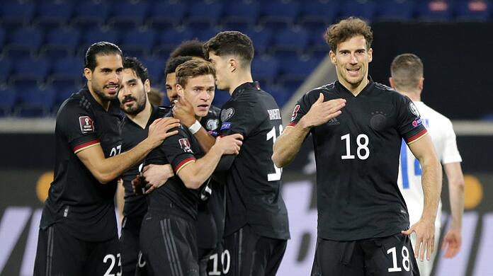 Er will am Dienstag zum DFB-Team reisen: Bayerns Mittelfeld-Motor Leon Goretzka (r.).