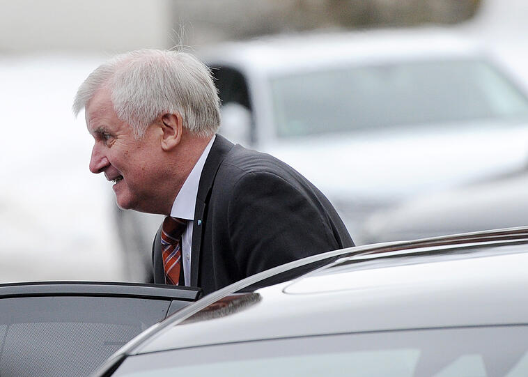 Horst Seehofer in Wildbad Kreuth.