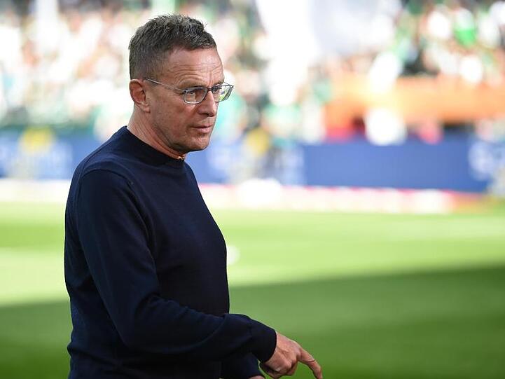 Ralf Rangnick steht vor seinem letzten Spiel als Leipzig-Trainer.