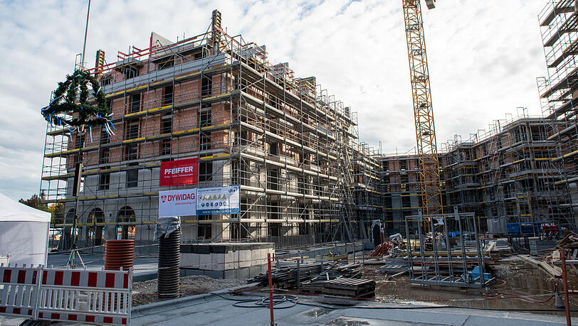 Richtfest für 286 Wohungen im neuen Quartier „Orplid“ in Berg am Laim.