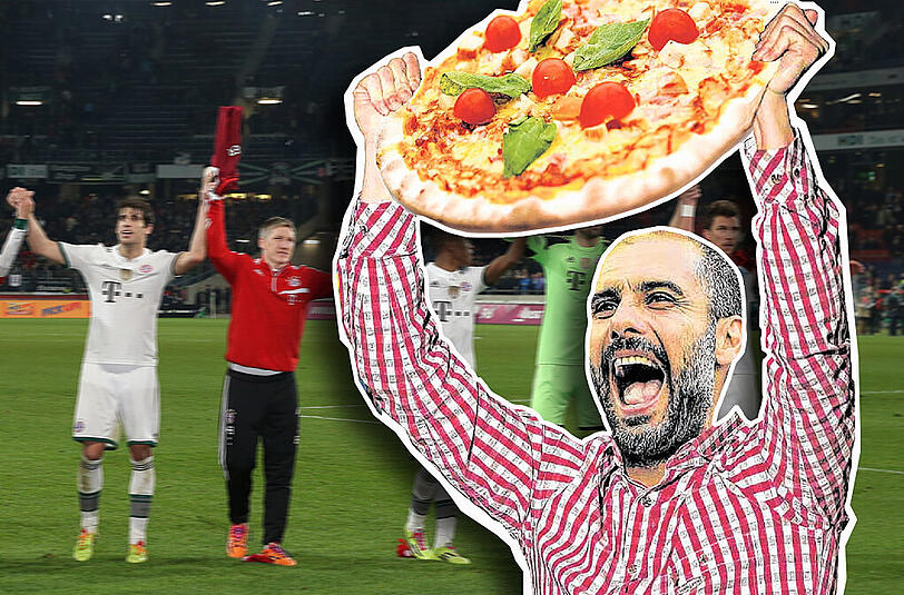 Mit der Pizza auf den Marienplatz? Was Pep Guardiola beim FC Bayern servieren lässt, schmeckt Spieltag für Spieltag hervorragend.
