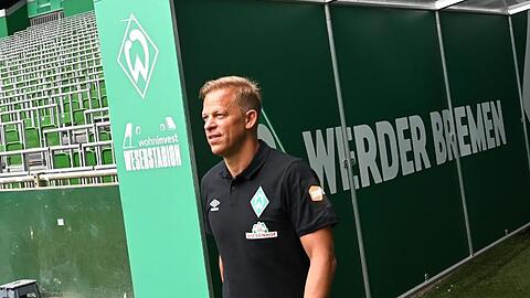 "Wir dürfen das Ziel Wiederaufstieg nicht nach vorne stellen", sagt der neue Werder-Trainer Markus Anfang.