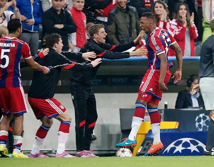 Mit dem ersten Gruppenspiel in der Saison 2014/15 beginnt die beeindruckende Serie. Am 17. September gewinnen die Bayern gegen Manchester City dank eines Tores von Jerome Boateng zum Auftakt.