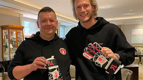 Stattet Keeper Loris Karius aus: Torwarthandschuh-Hersteller Christoph Nowak.