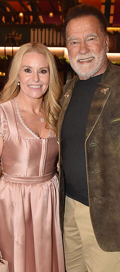 Arnold Schwarzenegger und Heather Milligan Arnold Schwarzenegger und Heather Milligan