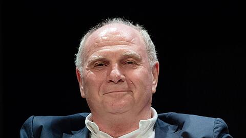 Uli Hoeneß, damals Präsident des Fußball-Bundesligisten FC Bayern München.