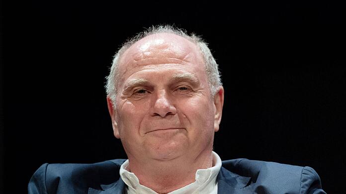 Uli Hoeneß, damals Präsident des Fußball-Bundesligisten FC Bayern München.