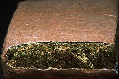 In Hösbach stellte die Polizei 13 Kilogramm Marihuana sicher.