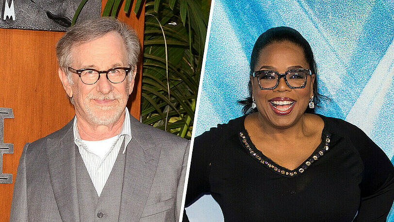 Steven Spielberg und Oprah Winfrey waren zwei der Überraschungsgäste von John Krasninski.