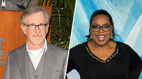 Steven Spielberg und Oprah Winfrey waren zwei der Überraschungsgäste von John Krasninski.