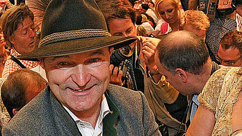 Vom Wiesn-Zelt in den Gerichtssaal? Sepp Krätz.