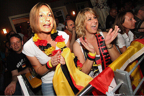 Alles Anfeuern und Bangen half nix: Die Spanier waren die bessere Mannschaft.